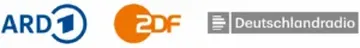 Logo des ARD ZDF Deutschlandradio Beitragsservice