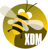 XDM logo