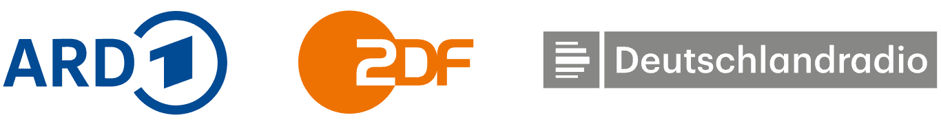 ARD, ZDF, Deutschlandradio Beitragsservice Logo